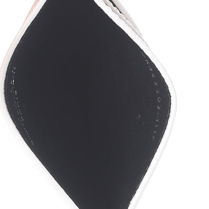 Saint Laurent Grain De Poudre Monogram Credit Card Case Rose 5 of 8