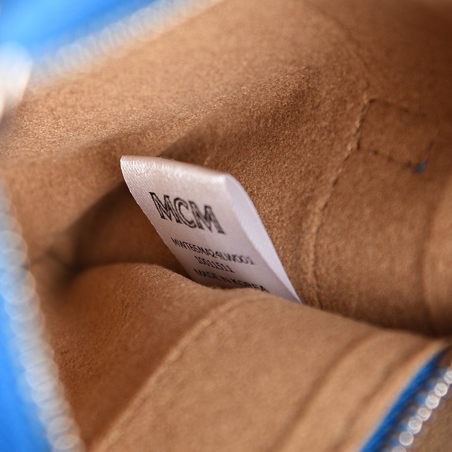 Grained Calfskin X-Mini Milla Tote Tile Blue