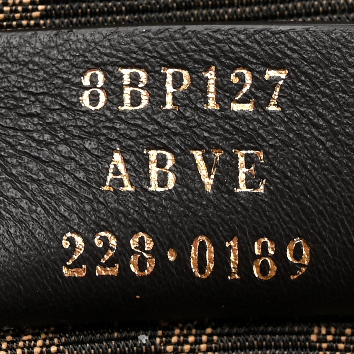 Shiny Nappa Medium Fendi First Caramello