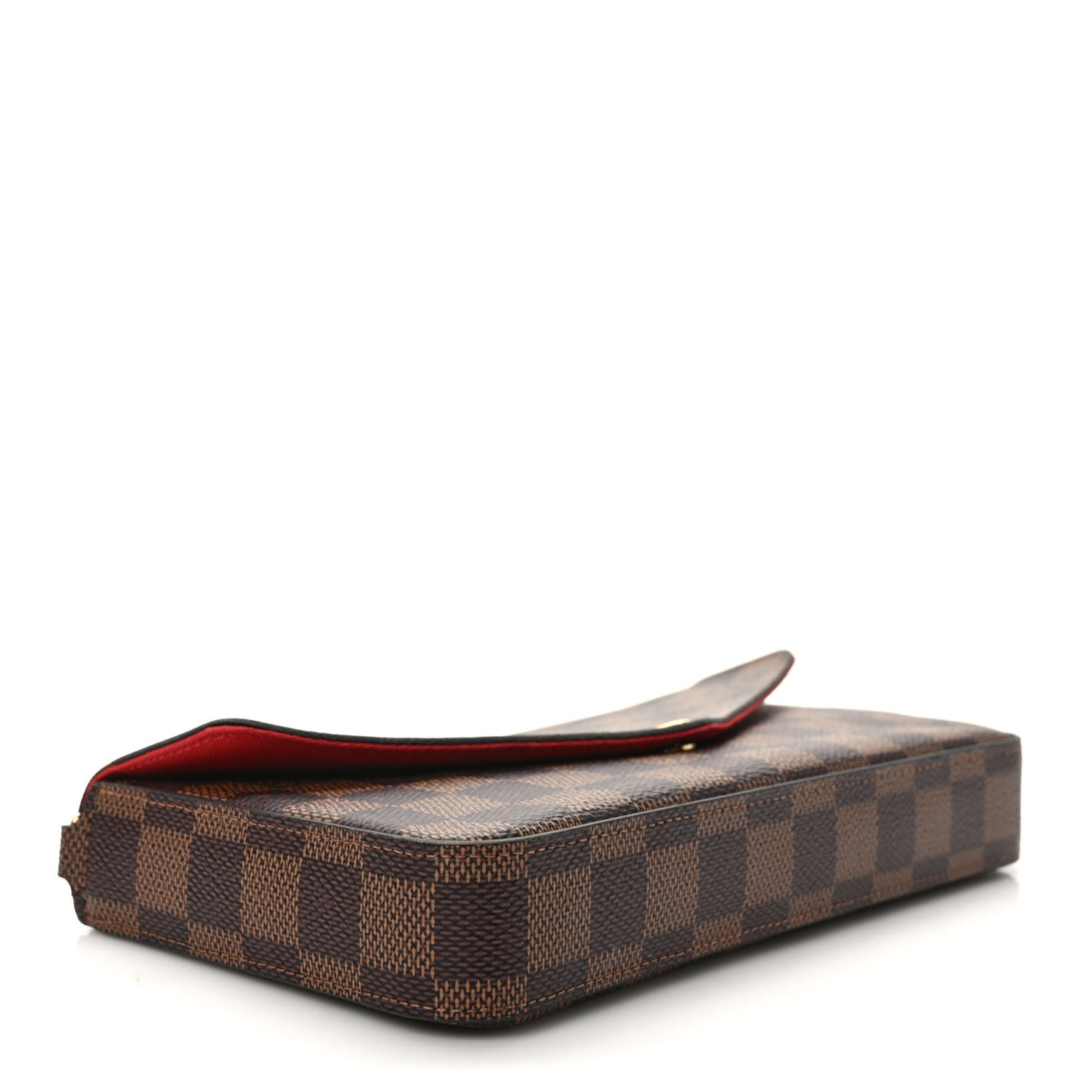 Damier Ebene Pochette Felicie Chain Wallet