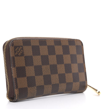 Louis Vuitton Damier Ebene Compact Zippy Wallet 3 of 14