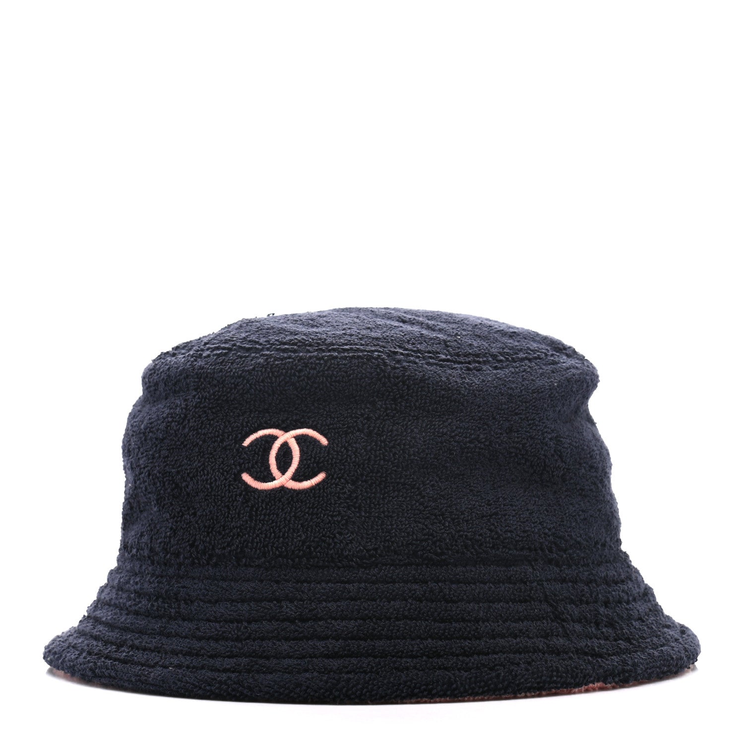 Chanel Cotton Terry Cloth CC Bucket Hat M 1 of 8