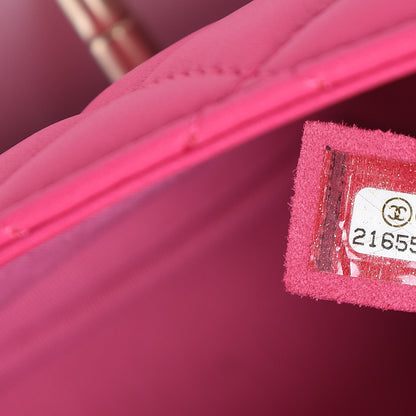 Chanel Lambskin Quilted Medium Mademoiselle Chic Flap Pink 7 of 11