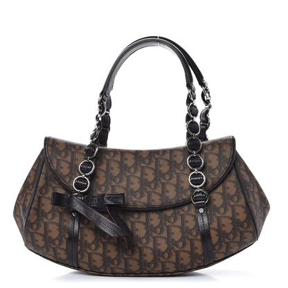 Christian Dior Monogram Romantique Trotter Bag Brown 1 of 8