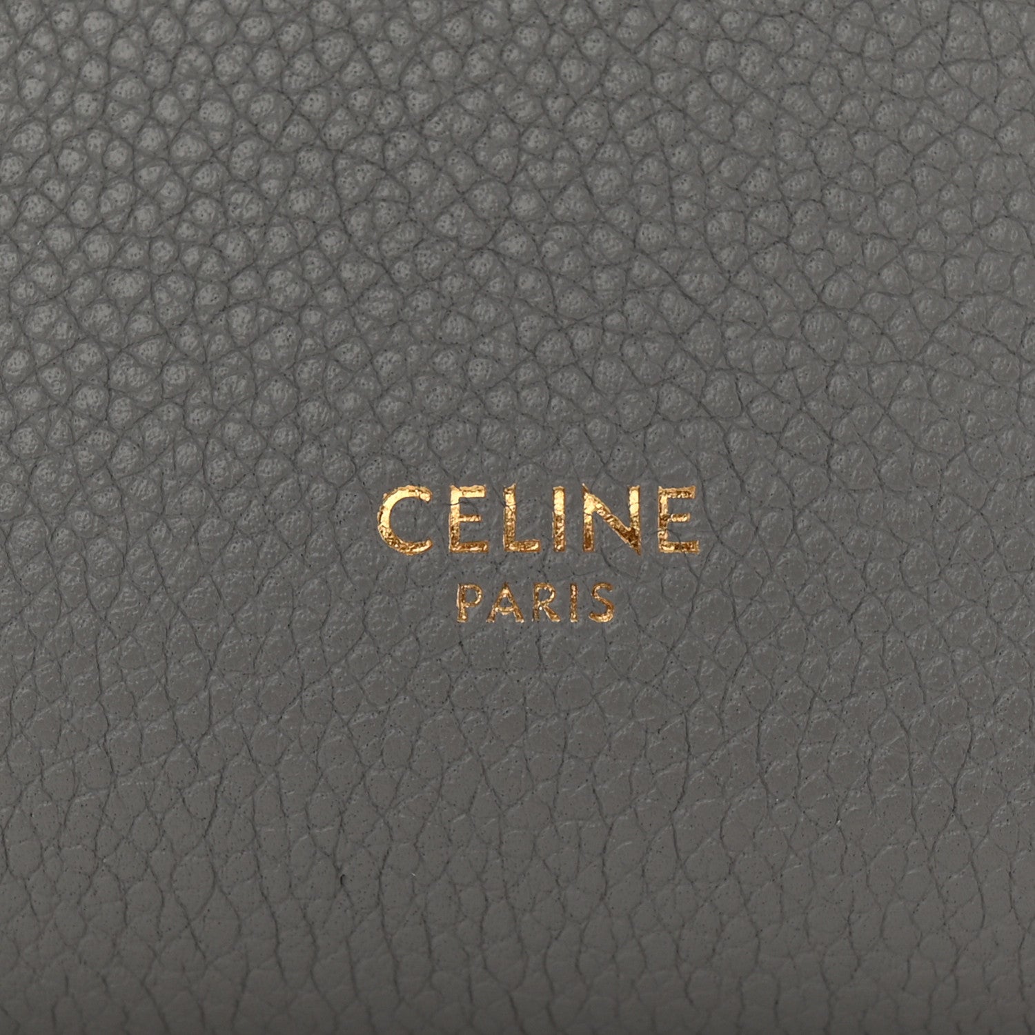 Celine Soft Grained Calfskin Small Sangle Bucket Bag Kohl 6 of 10