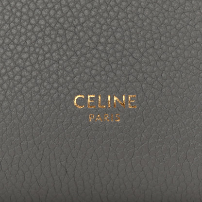 Celine Soft Grained Calfskin Small Sangle Bucket Bag Kohl 6 of 10
