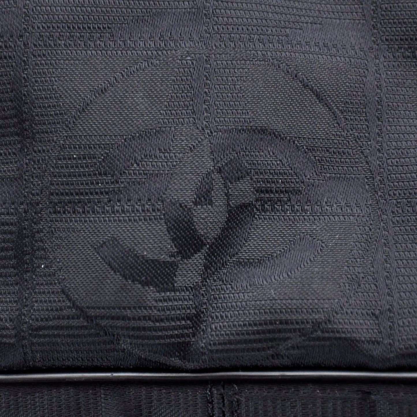 Nylon Travel Tote Black