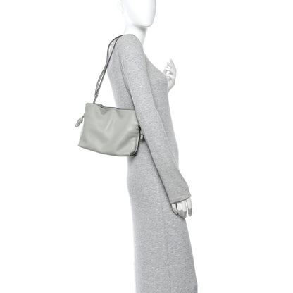 Loewe Calfskin Mini Flamenco Knot Clutch Ash Grey 2 of 9