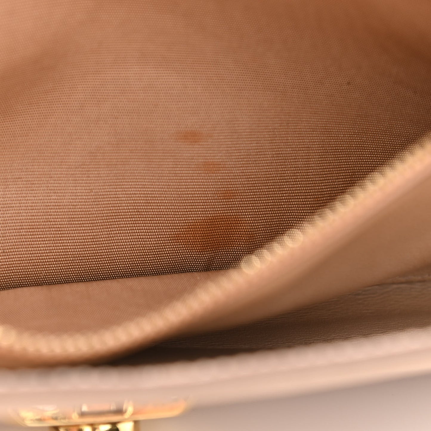 Calfskin Clutch Beige
