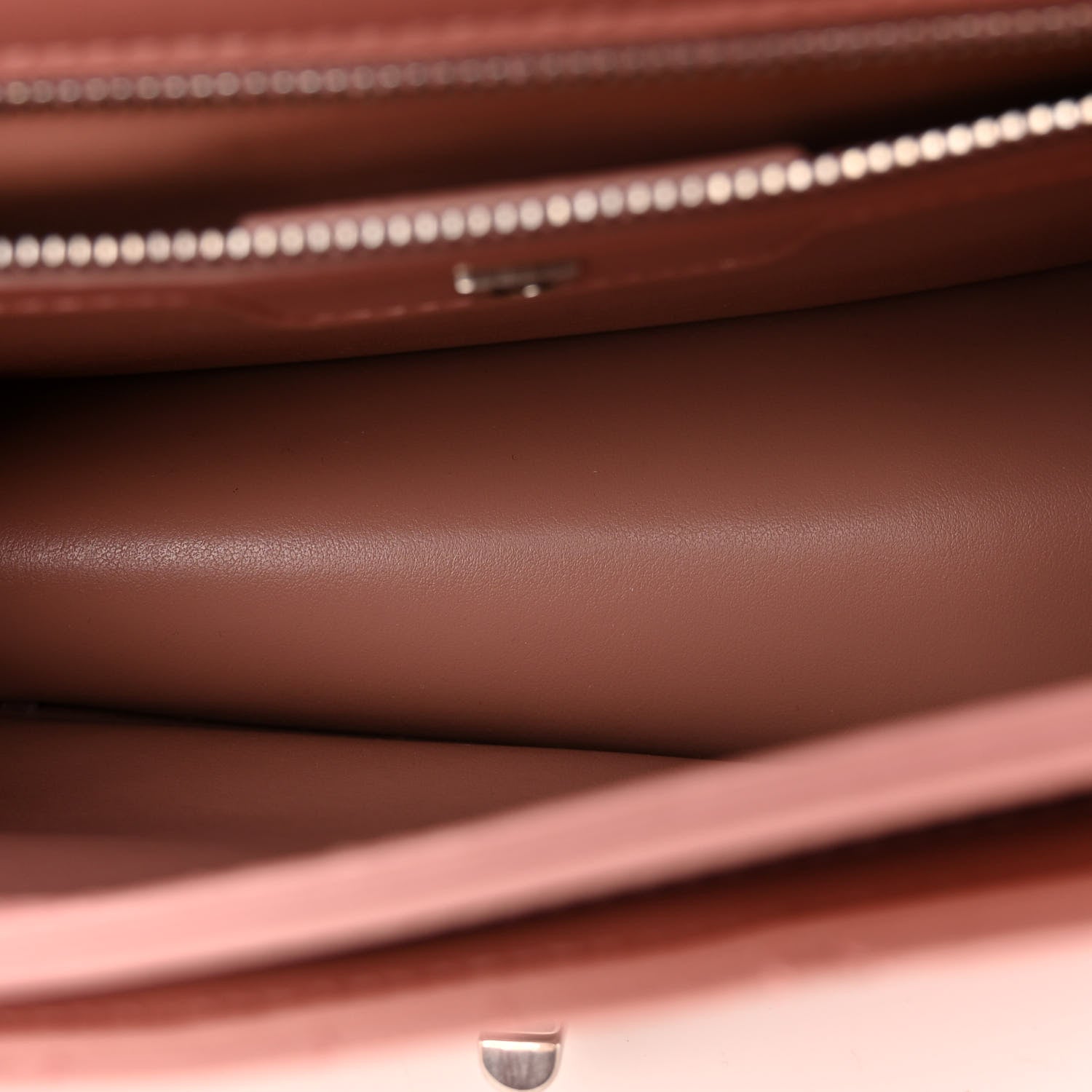 Salvatore Ferragamo Calfskin Quilted Gancini Flap Bag Antique Rose 6 of 10