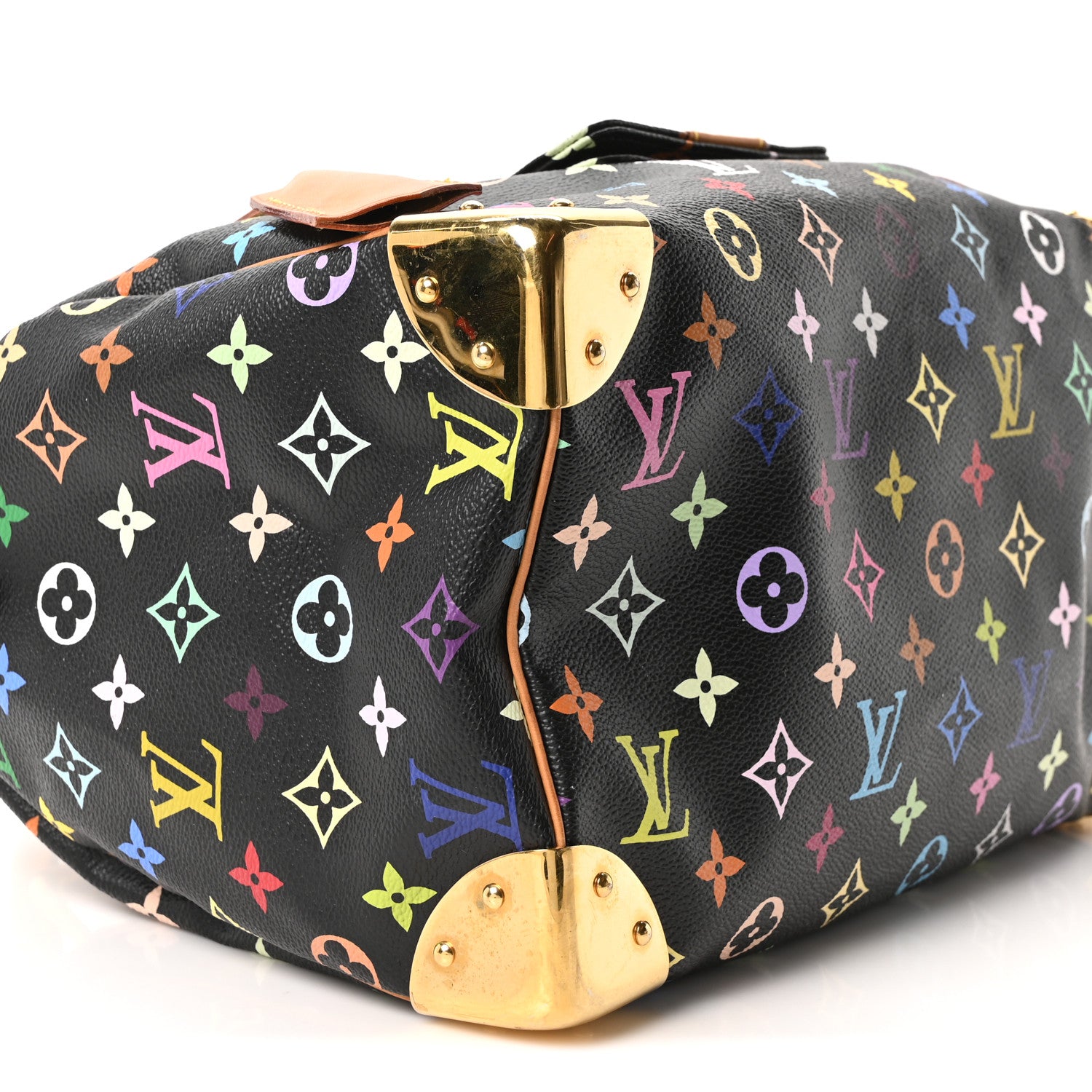 Louis Vuitton Monogram Multicolor Speedy 30 Black 8 of 9