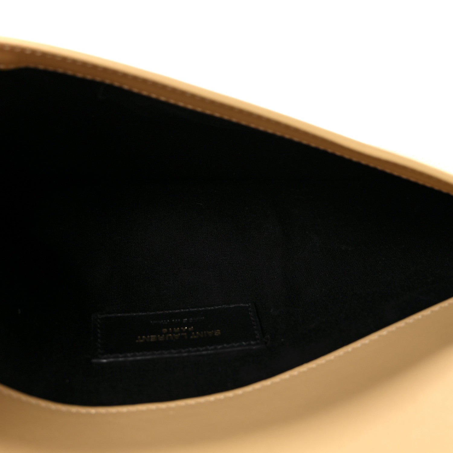 Saint Laurent Micro Raffia Uptown Pouch Natural Hay Blush 5 of 6