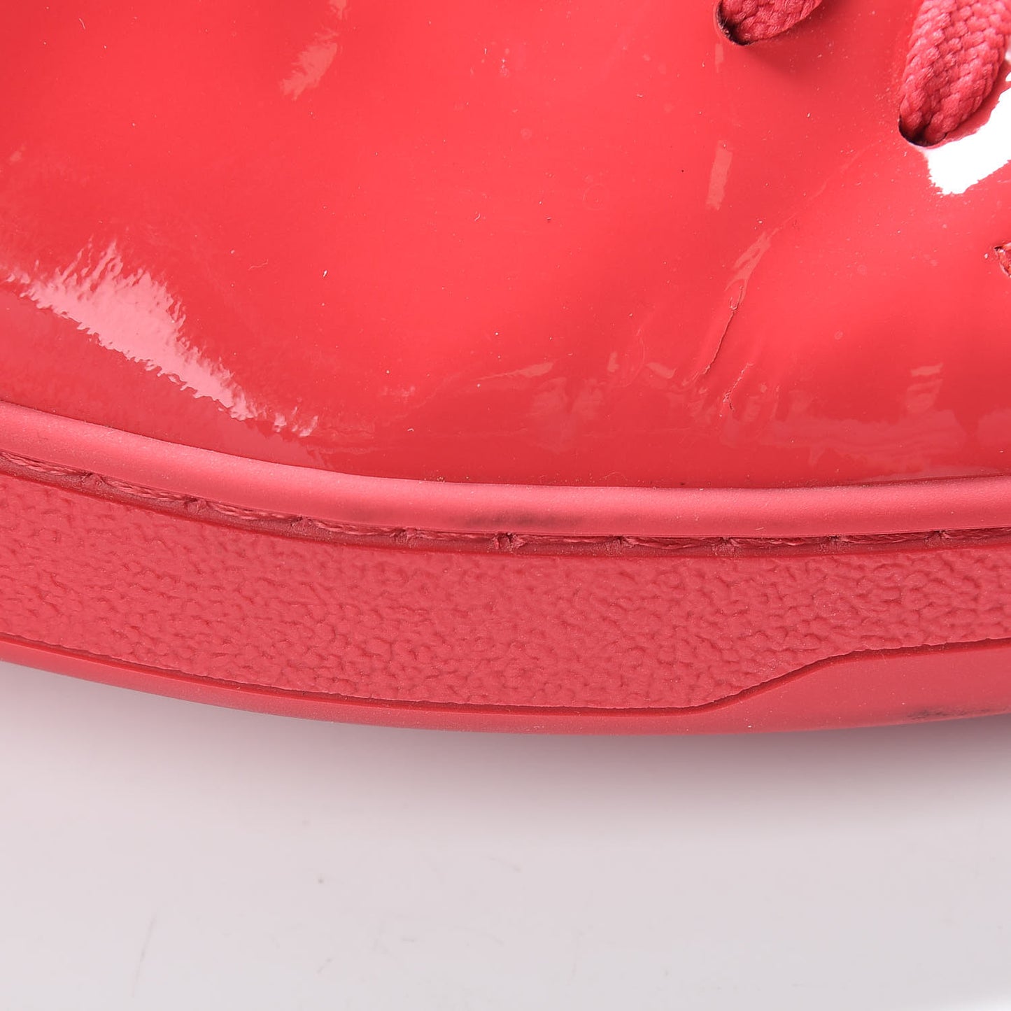 Patent Calfskin Frontrow Sneakers 36 Framboise
