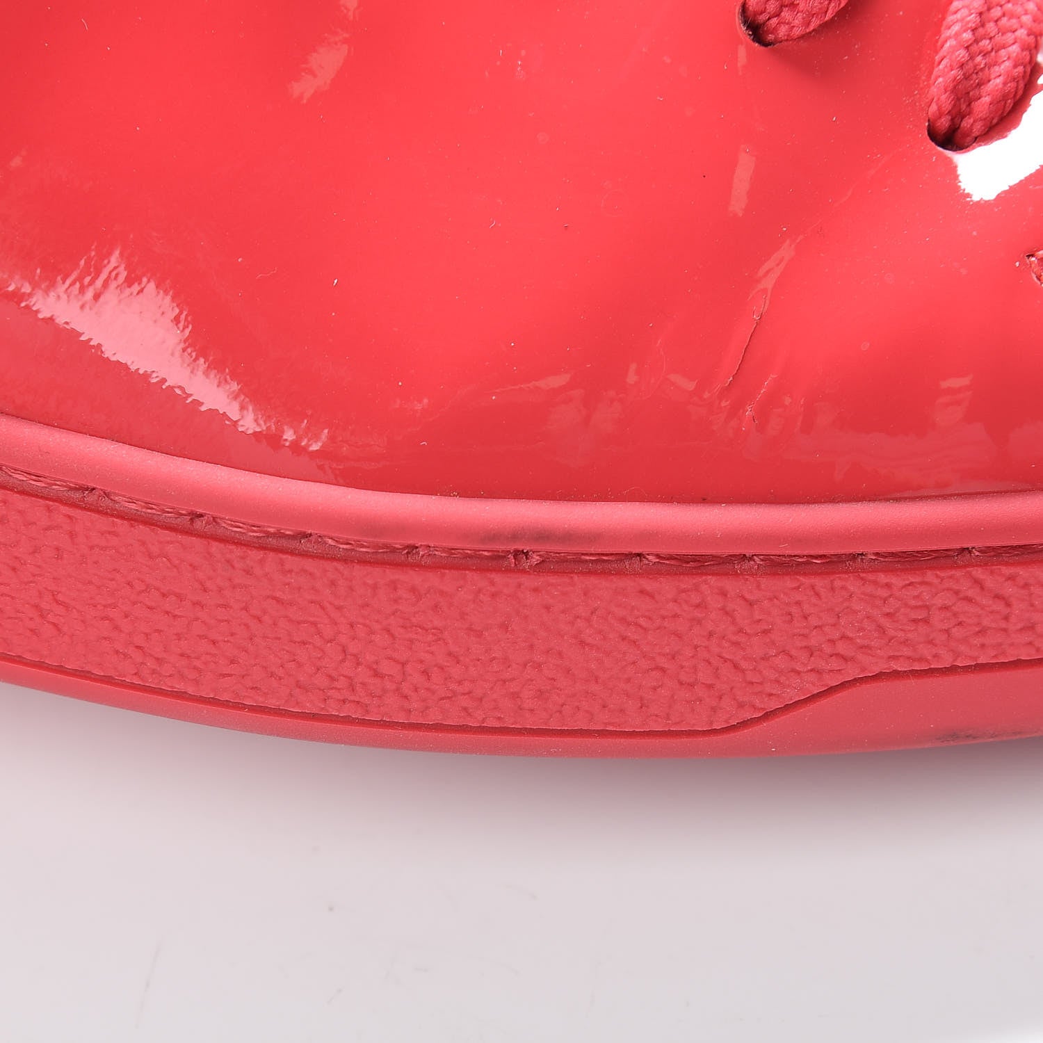 Louis Vuitton Patent Calfskin Frontrow Sneakers 36 Framboise 17 of 17