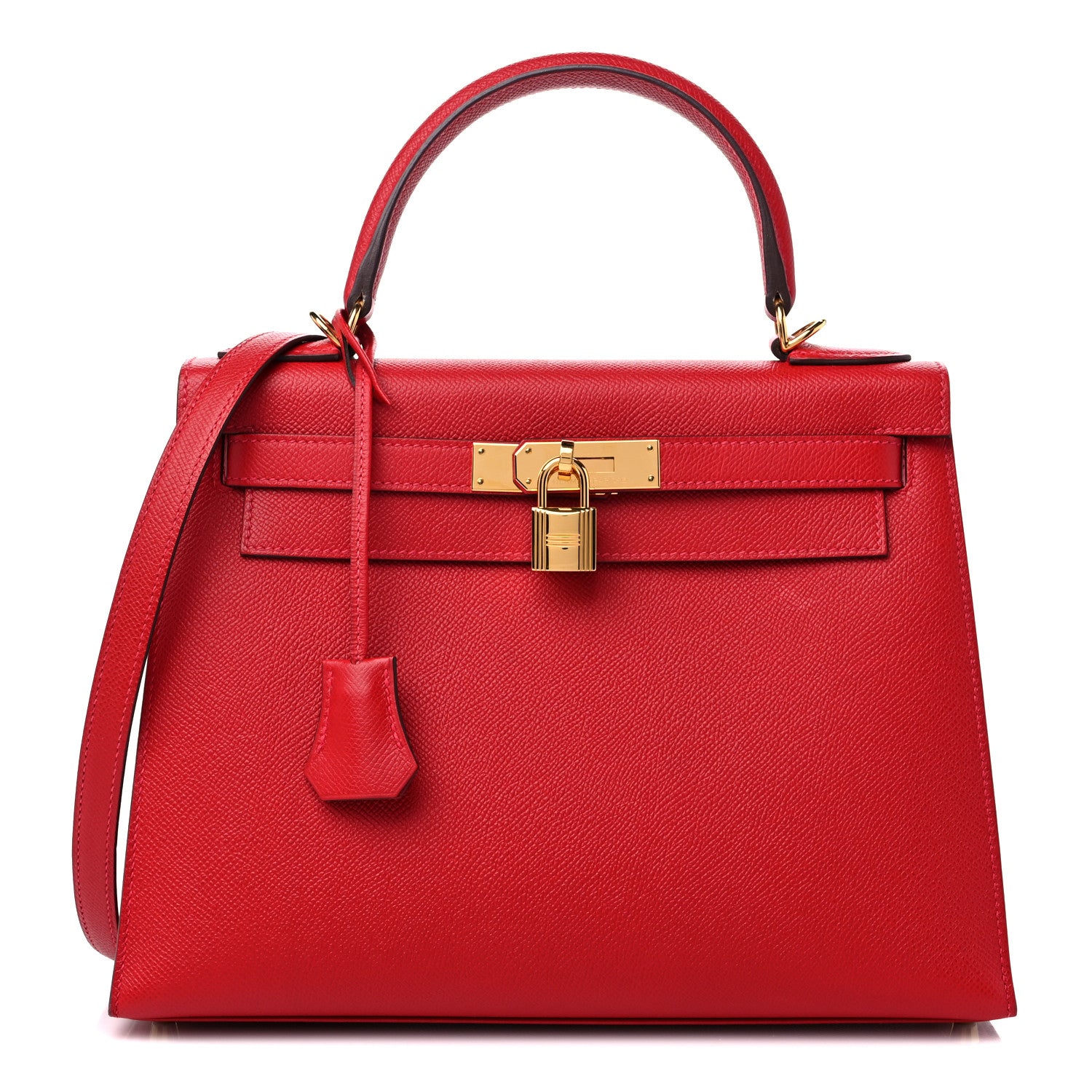 Hermes Epsom Kelly Sellier 28 Rouge Casaque 1 of 11