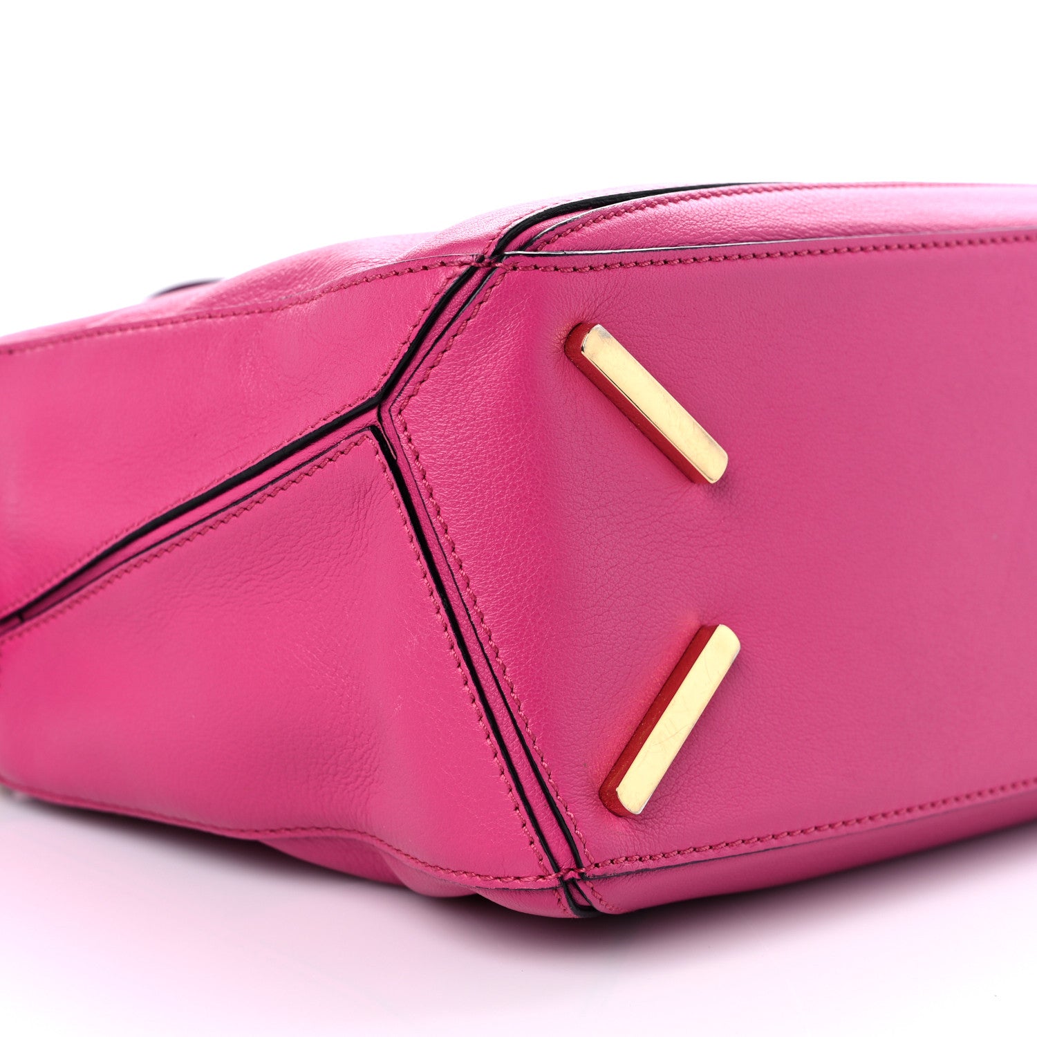 Loewe Calfskin Small Puzzle Bag Fuchsia 8 of 10
