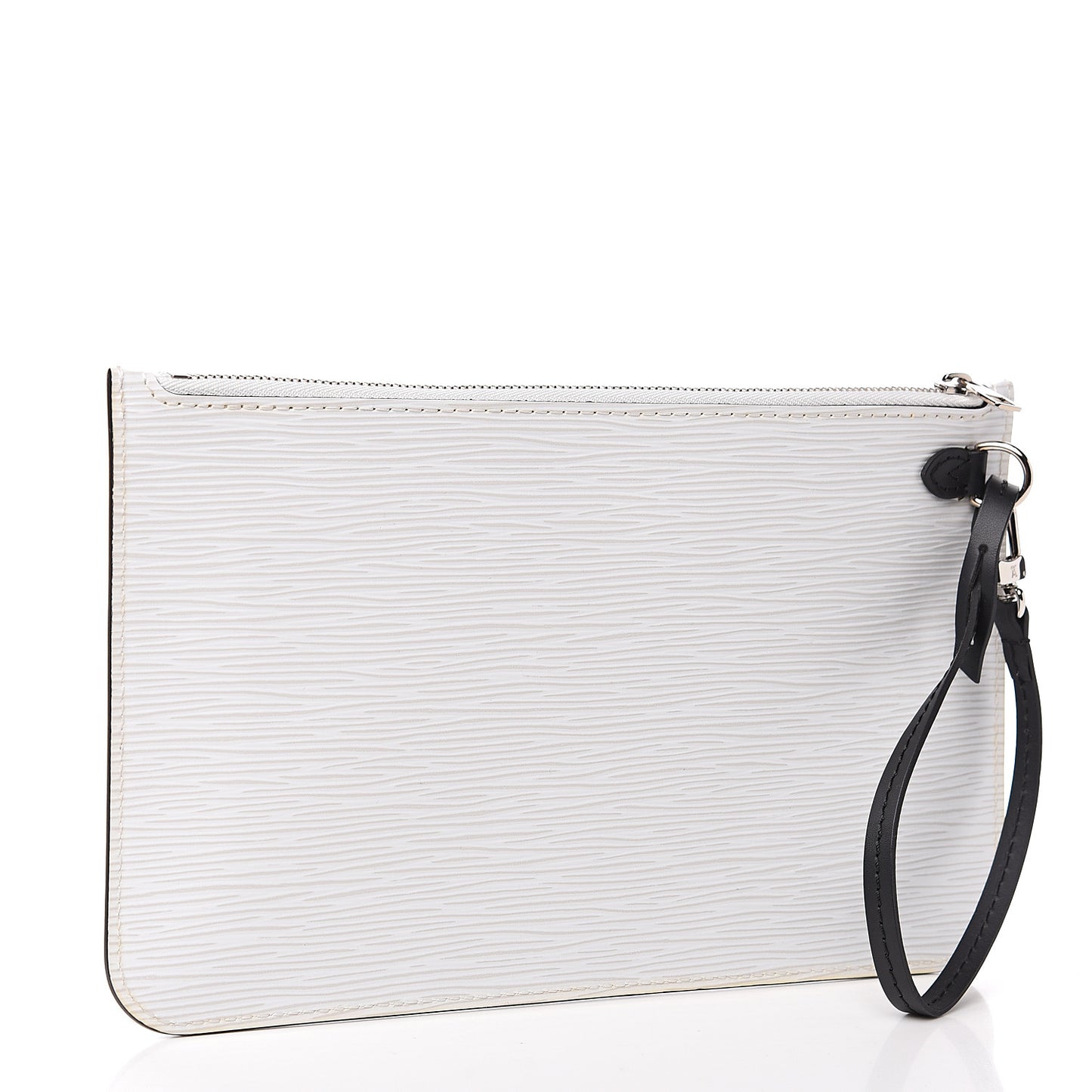 Epi Neverfull Pochette MM GM White