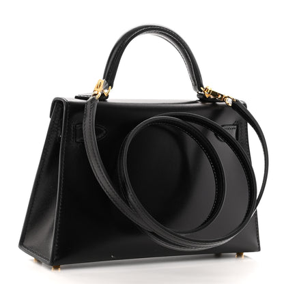 Hermes Box Mini Kelly Sellier 20 Black 3 of 11