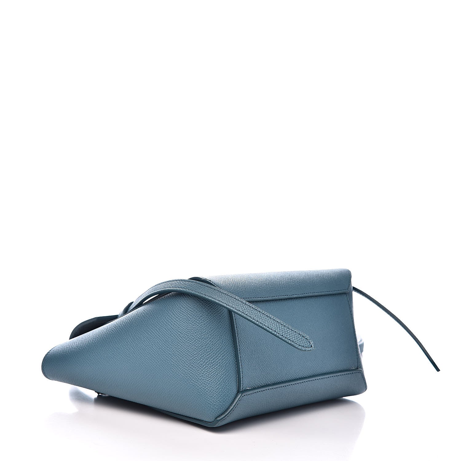 Celine Grained Calfskin Nano Belt Bag Slate Blue 4 of 9
