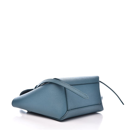 Celine Grained Calfskin Nano Belt Bag Slate Blue 4 of 9