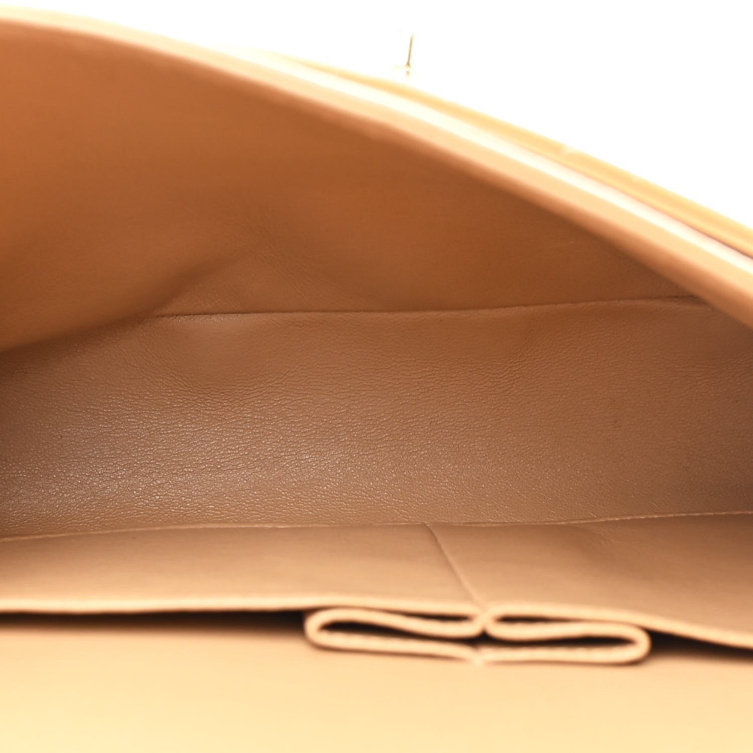 Chanel Lambskin Quilted Medium Double Flap Beige 4 of 11