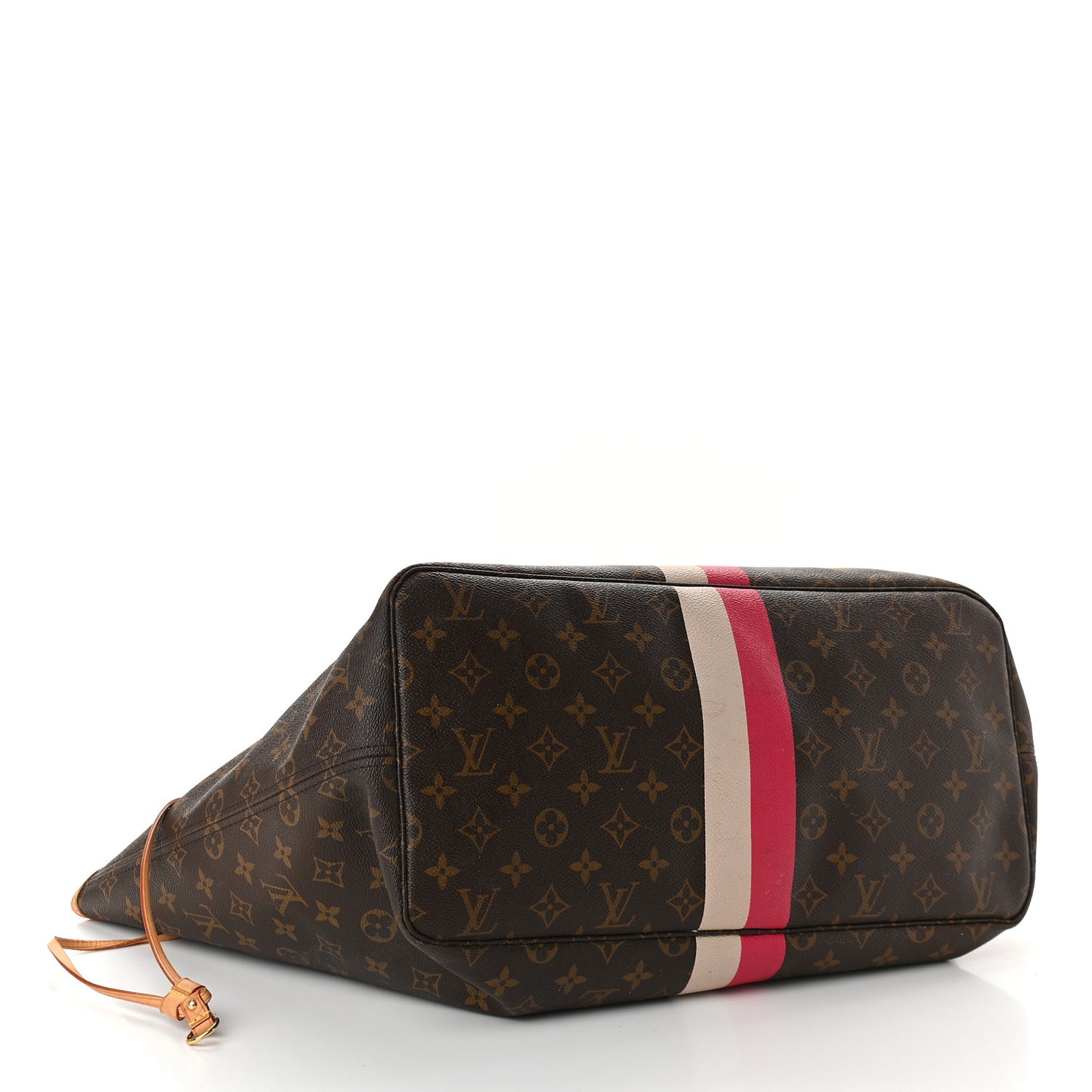 Monogram My LV Heritage Neverfull GM Rouge White
