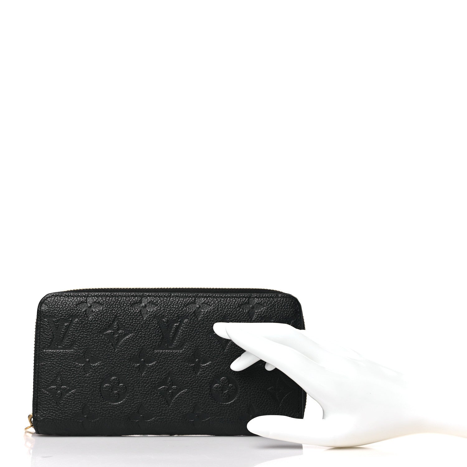 Louis Vuitton Empreinte Zippy Wallet Black 2 of 7