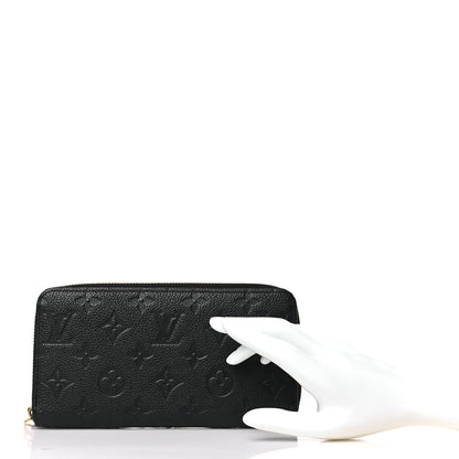 Louis Vuitton Empreinte Zippy Wallet Black 2 of 7