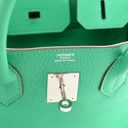 Hermes Taurillon Clemence Birkin 30 Menthe 6 of 12