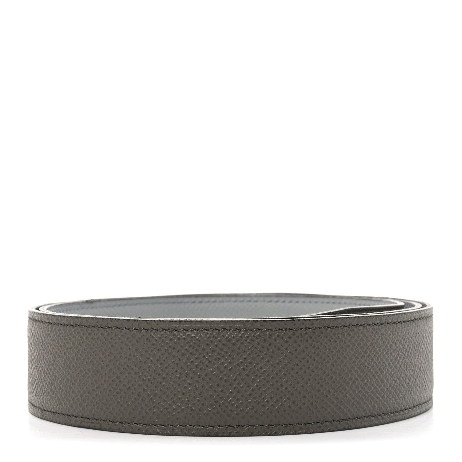 Hermes Epsom Reversible 32mm Belt Strap 85 34 Etain Bleu Glacier 2 of 6