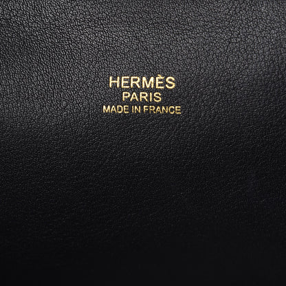 Hermes Evergrain Toolbox 20 Black 6 of 9