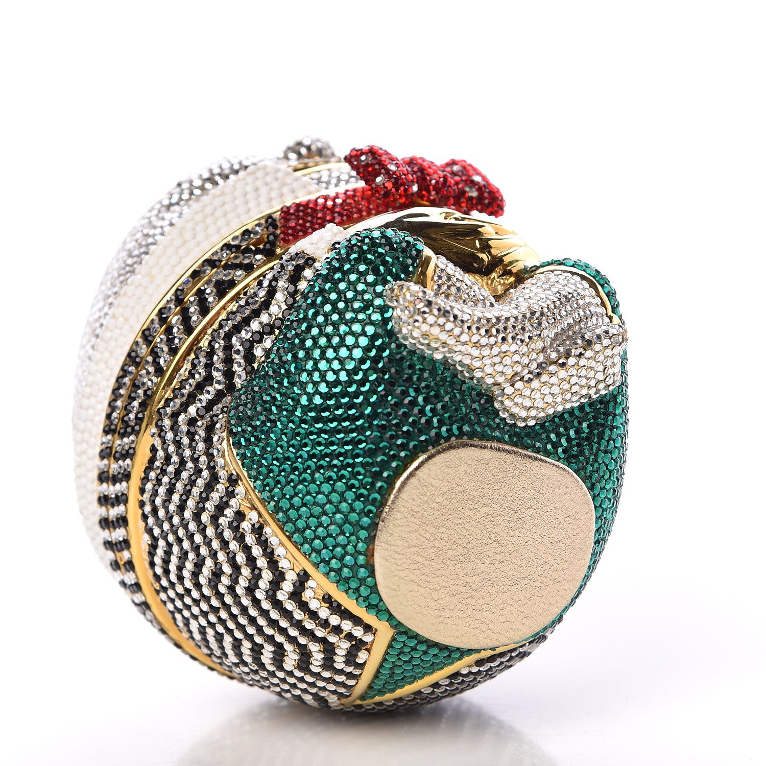 Judith Leiber Crystal Humpty Dumpty Minaudiere Clutch Multicolor 4 of 12