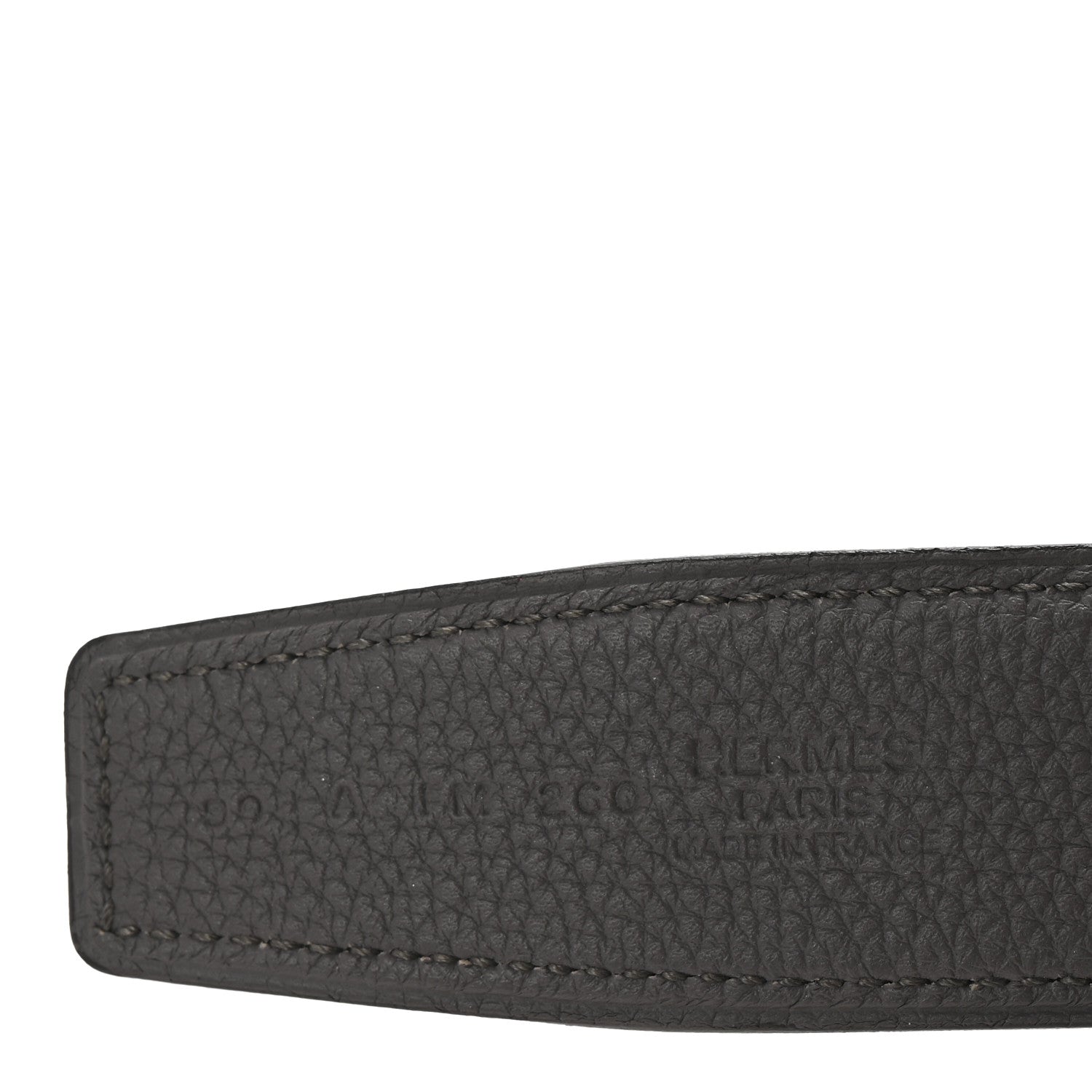 Hermes Box Togo 32mm Pegase H Belt 90 36 Black Etain 7 of 9