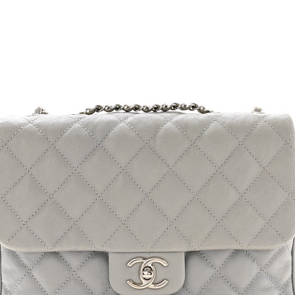 Chanel Caviar Quilted Large Urban Companion Flap Grey 8 of 10