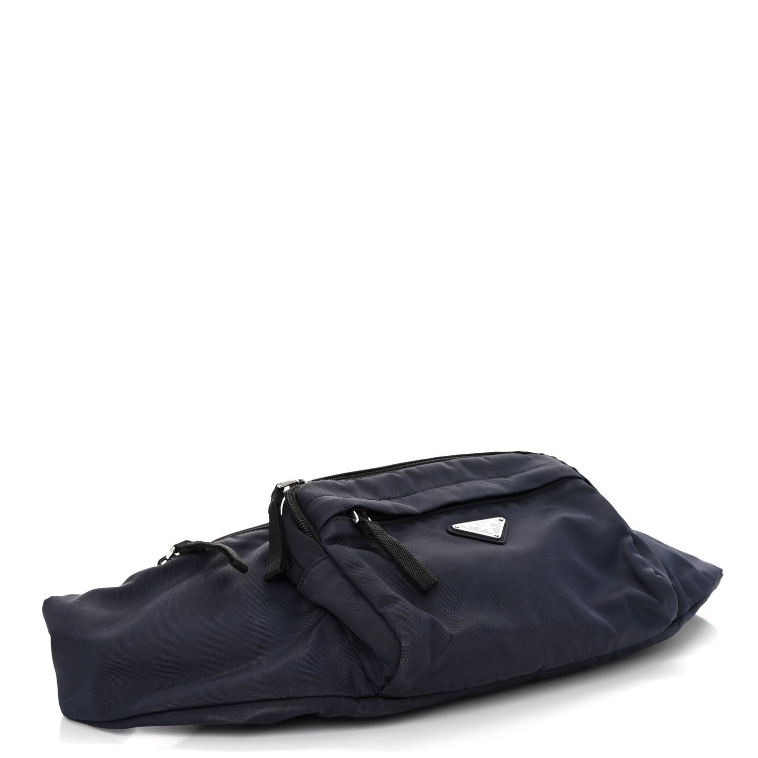 Prada Tessuto Nylon Montagna Belt Bag Blue 4 of 11