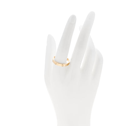 Cartier 18K Yellow Gold 3.5mm LOVE Wedding Band Ring 64 10.75 2 of 5