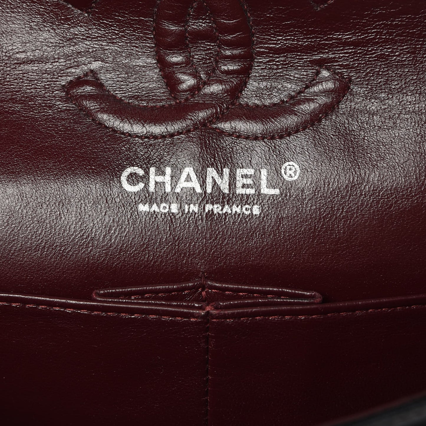 Lambskin Quilted Small Double Flap Black