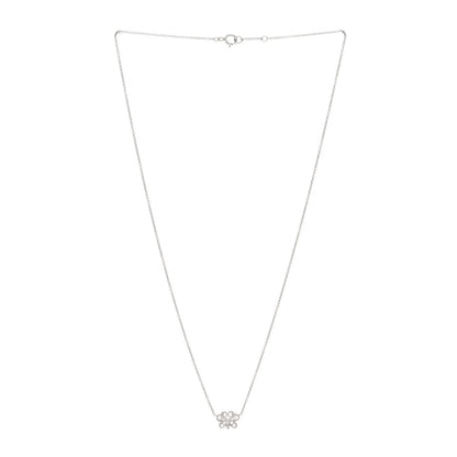 Tiffany Platinum Diamond Small Enchant Butterfly Pendant Necklace 3 of 5