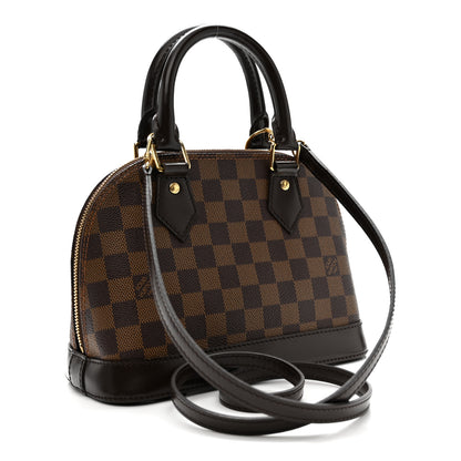 Louis Vuitton Damier Ebene Alma BB 3 of 10