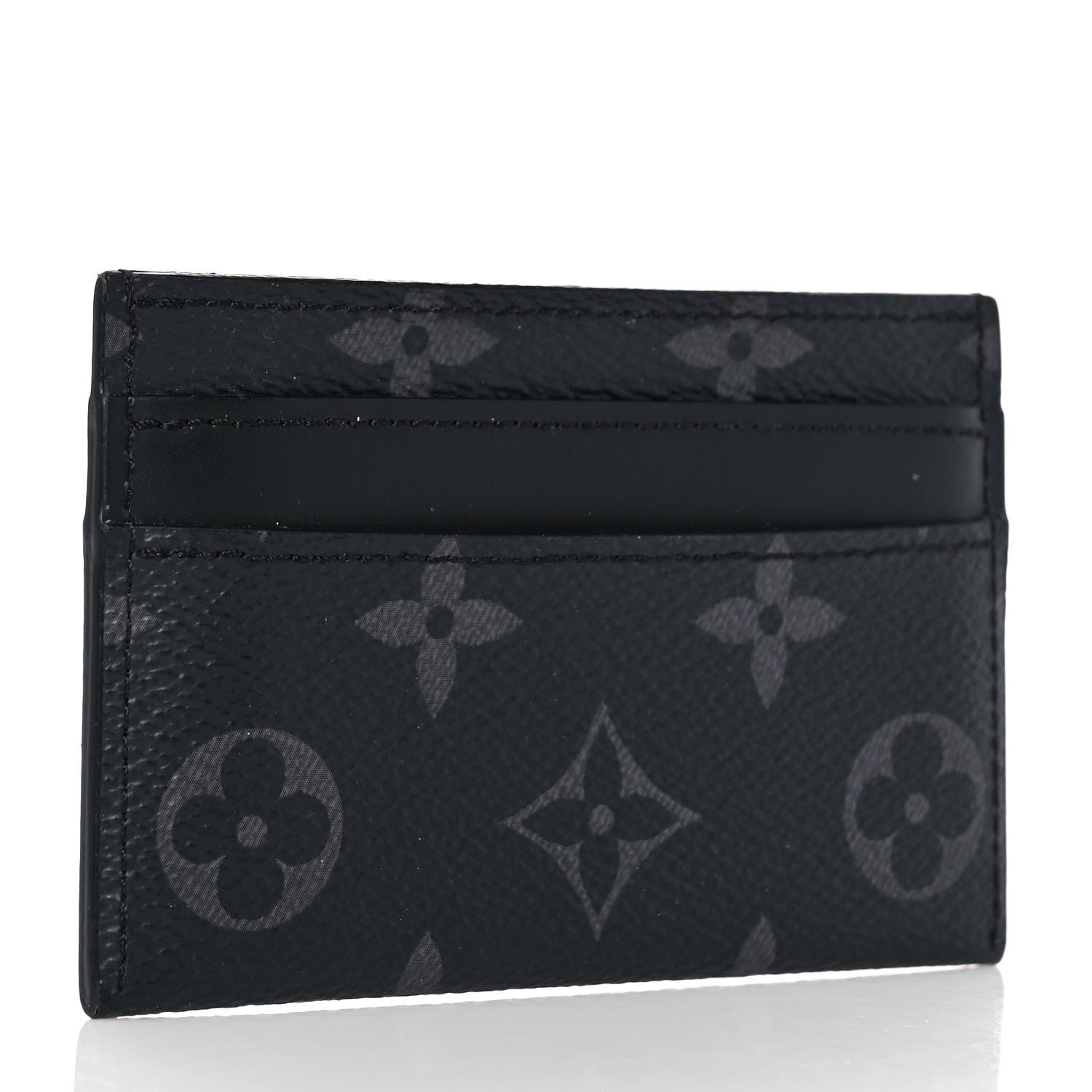 Louis Vuitton Monogram Eclipse Porte-Cartes Double Card Holder 3 of 8