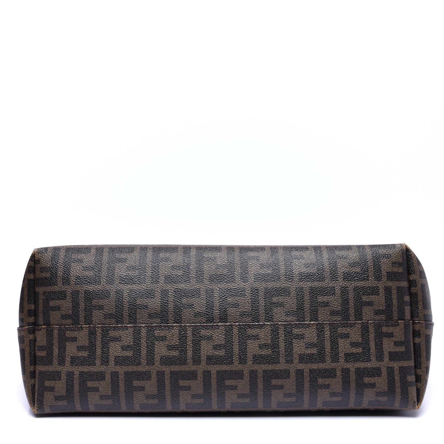 Fendi Zucca Spalmati Medium Roll Tote Tobacco Fuxia 11 of 12