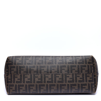Fendi Zucca Spalmati Medium Roll Tote Tobacco Fuxia 11 of 12