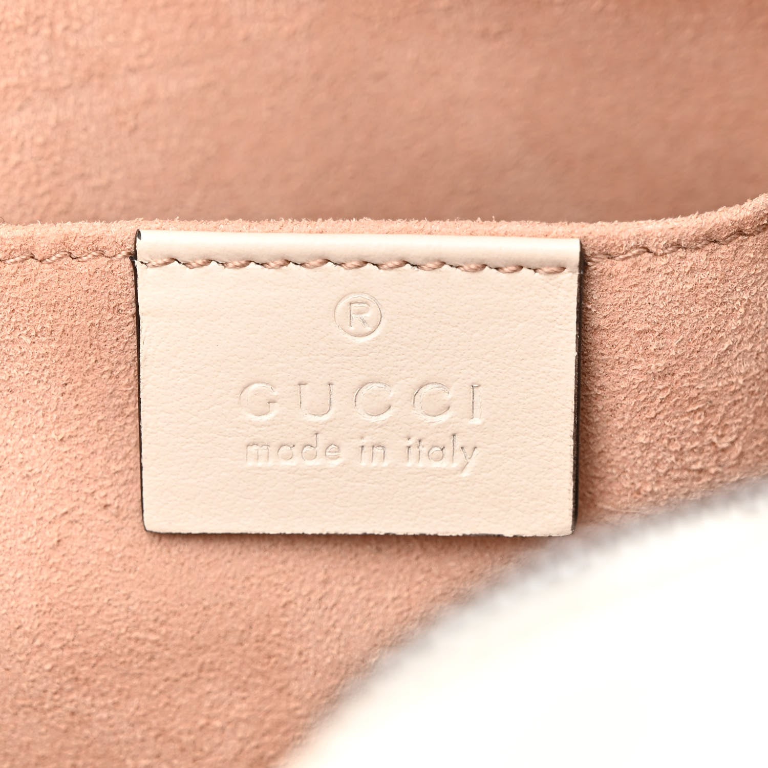 Gucci Calfskin Matelasse Small GG Marmont Chain Shoulder Bag White 6 of 12