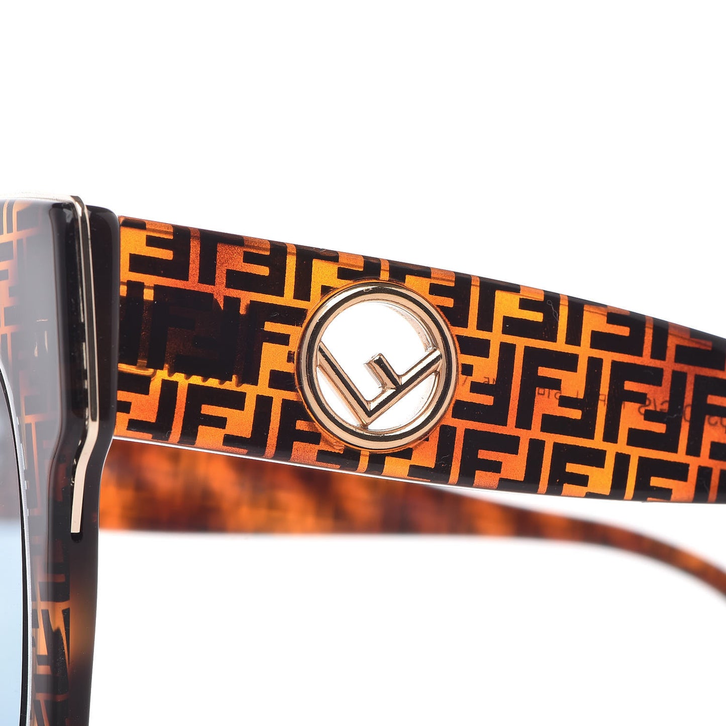 Acetate F is Fendi FF Cat Eye Sunglasses FF 0360/G/S Havana