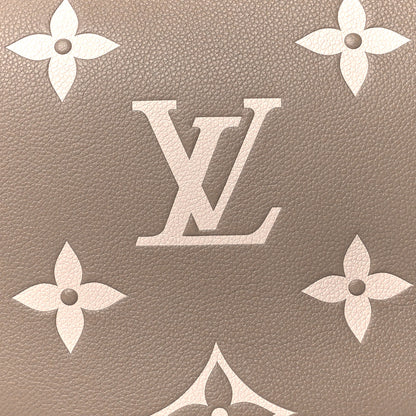 Louis Vuitton Empreinte Monogram Giant Loop Hobo Dove Gray Cream 10 of 12