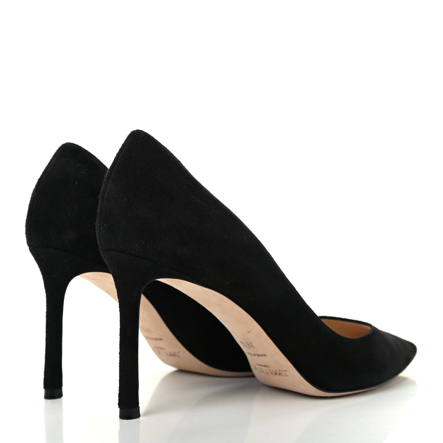 Suede Romy 85 Pumps 36.5 Black