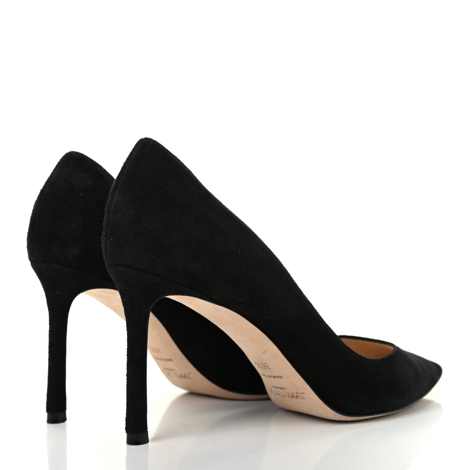 Jimmy Choo Suede Romy 85 Pumps 36.5 Black 4 of 8