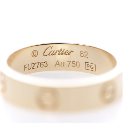 Cartier 18K Yellow Gold 5.5mm LOVE Ring 62 10 4 of 5