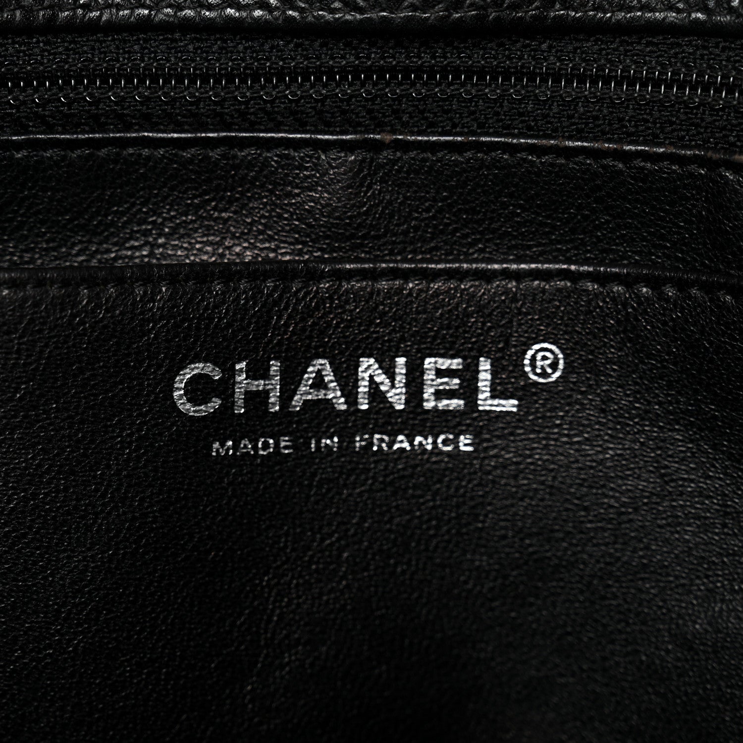 Chanel Caviar Quilted Jumbo Single Flap Black 6 of 12