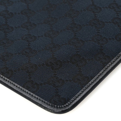 Gucci GG Monogram Messenger Crossbody Bag Black Navy 10 of 10